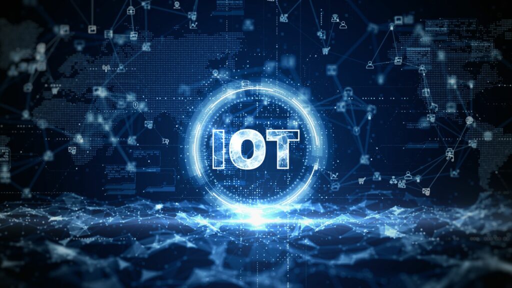 how can you check data on devices connected through an iot network?